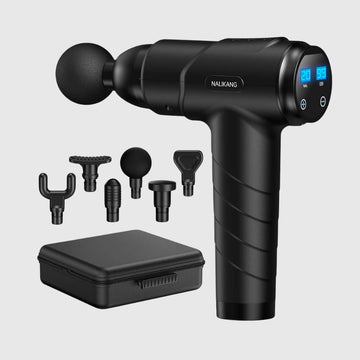 Massage Gun - 20 speeds - 6 Heads - Bag | Megapump